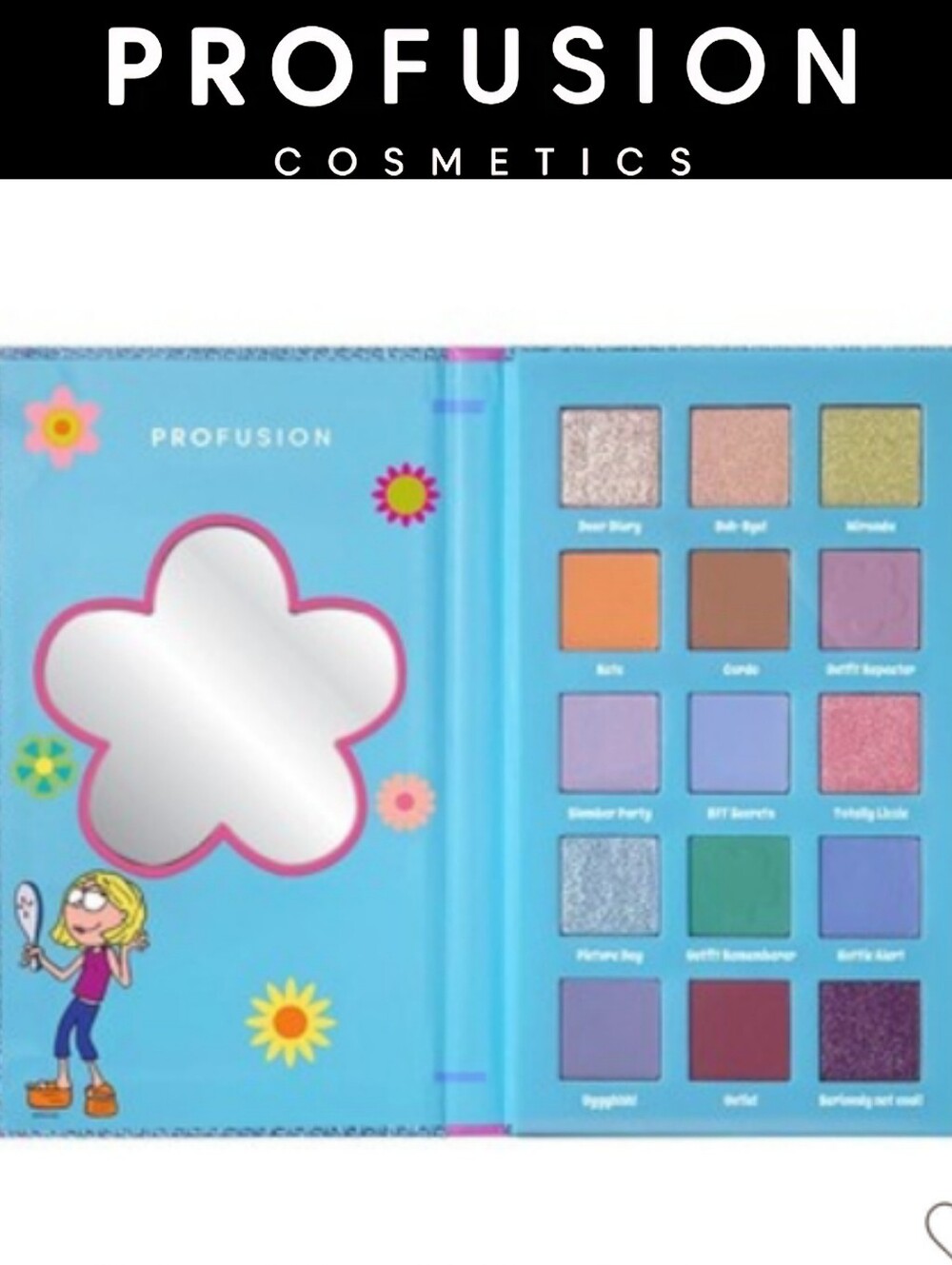 Profusion X Lizzie McGuire Dear Diary 15-Shade Palette